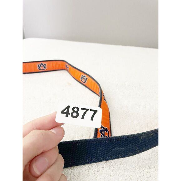 Moonshine Aubrun University Orange Belt Preppy Large Canvas Logo College - Picture 13 of 14